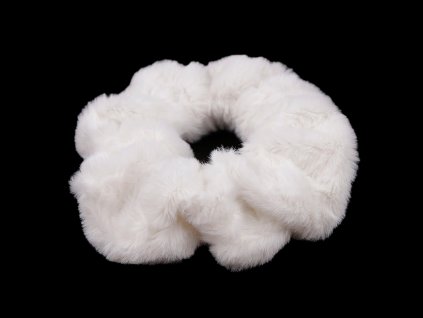 Gumička do vlasů minky (Balení 1 ks, Varianta 1 bílá)