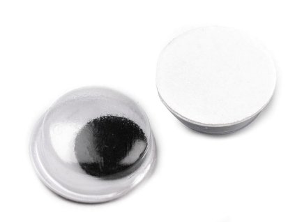 Samolepicí oči Ø12 mm (Balení 200 ks, Varianta viz foto)