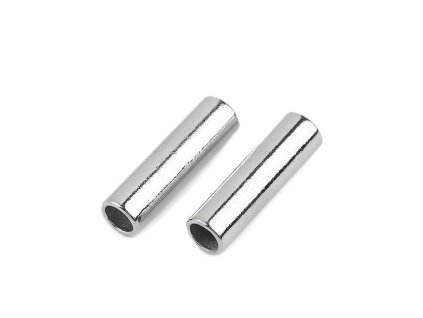 Kovová koncovka na šňůru Ø5,6 mm / ozdoba (Balení 2 ks, Varianta 1 nikl)
