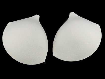 Košíčky do plavek / korzetů s perforací soft velikost 36 (Balení 1 pár, Varianta Off White)