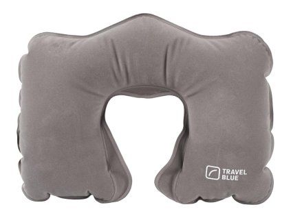 travel blue neck pillow blue grey 220 1
