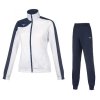 Wom Knit Tracksuit / White/Navy/S (Velikost S)