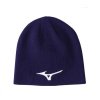 Mizuno Promo Beanie Jr / Navy / one size (Velikost OS)