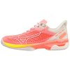 Dámská tenisová obuv Mizuno WAVE EXCEED TOUR 5CC / CndyCrl/SnwWht/NeonFlame (Velikost 36.5/4.0)