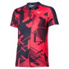 Pánské sportovní tričko Mizuno Daybreakers Shadow SS Polo(M) / Vibrant Red / L (Velikost XXL)