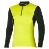 Pánské termo tričko Mizuno Mid Weight H/Z / Evening Primrose (Velikost XL)