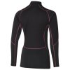 Dámské termo tričko Mizuno Merino Wool H/Z / Black/Violet Quartz (Velikost XS)