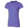 Dámské sportovní tričko Mizuno Impulse Core Tee(W) / Iris Bloom (Velikost XL)