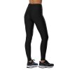 Dámské sportovní legíny Mizuno Impulse Core Long Tight / Black (Velikost L)