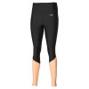Dámské běžecké legíny Mizuno Impulse Core long Tight / Black/Apricot Ice (Velikost M)