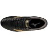 Pánská fotbalová obuv Mizuno MORELIA II CLUB / Black/Gold/DarkShadow (Velikost 45.0/10.5)