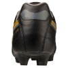 Pánská fotbalová obuv Mizuno MORELIA II CLUB / Black/Gold/DarkShadow (Velikost 45.0/10.5)