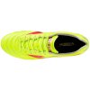 Pánská fotbalová obuv Mizuno MORELIA II ELITE MD / Safety Yellow/Fiery Coral 2/Galaxy Silver (Velikost 39.0/6.0)