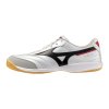 Pánská futsalová obuv Mizuno MORELIA SALA PRO IN(U) / White/Black/Chinese Red (Velikost 39.0/6.0)