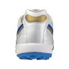 Pánské fotbalové turfy Mizuno MORELIA SALA PRO TF / White/Laser Blue/Gold (Velikost 39.0/6.0)
