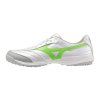 Pánské fotbalov turfy Mizuno MORELIA SALA PRO TF / White/Neon Green/Galaxy Silver (Velikost 39.0/6.0)