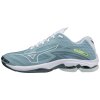 Unisex halová obuv Mizuno WAVE LIGHTNING Z7 / Stone Blue/White/Neo Lime (Velikost 50.0/14.0)