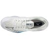 Unisex halová obuv Mizuno WAVE LIGHTNING Z7 / Undyed White / Moonlit Ocean / Peace Blue (Velikost 51.0/15.0)