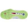 Dámská halová obuv Mizuno WAVE MOMENTUM 2 / Heather/White/Neo Lime (Velikost 38.5/5.5)