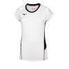 Dámské sportovní tričko Mizuno Premium High-Kyu Tee(W)/White/Black/XS (Velikost XS)