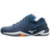 Unisex halová obuv Mizuno WAVE STEALTH NEO / Dark Denim / White / Blue Jasper (Velikost 38.0/5.0)