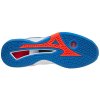 Unisex halová obuv Mizuno WAVE STEALTH NEO / WHITE / IGNITION RED / FRENCH BLUE (Velikost 51.0/15.0)