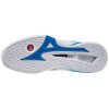 Unisex halová obuv Mizuno WAVE STEALTH NEO / Undyed White / Spellbound / Peace Blue (Velikost 36.5/4.0)