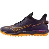 Unisex hokejová obuv Mizuno WAVE LEOPARDUS / Purple Magic/Carrot Curl/High Risk Red (Velikost 36.5/4.0)