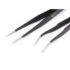 Kovová pinzeta s tenkou špičkou rovná, zahnutá, 13,5 cm (Balení 1 ks)