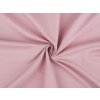 Bavlněný satén hladký šíře 220 cm (Balení 1 m, Varianta 1 (tea pink) pudrová)