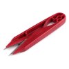 Nůžky cvakačky délka 10,5 cm s plastovou rukojetí (Balení 1 ks, Varianta červená)