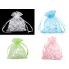 Dárkový pytlík 9x11 cm organza (Balení 10 ks, Varianta 13 růžová pink)