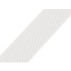 Saténová pruženka šíře 50; 55 mm (Balení 1 m, Varianta 8 (55 mm) bílá)
