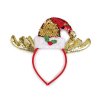 Čelenka do vlasů elf, vánoční / párty (Balení 1 ks, Varianta 1 červená)
