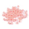 Plastové voskové korálky / perly Glance Ø8 mm (Balení 20 g, Varianta F49 růžová)