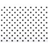 Bavlněná látka / plátno puntíky (Balení 1 m, Varianta 1 bílá černá)