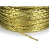 Plochá šňůrka s lurexem šíře 1,1 mm vánoční (Balení 1 ks, Varianta 1 stříbrná)
