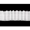 Záclonovka šíře 60 mm tužkové řasení (Balení 1 m, Varianta bílá)