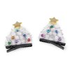 Párty sponky do vlasů vánoční stromeček (Balení 1 pár, Varianta 1 bílá)