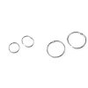 Rozpojovací / knihařský kroužek (Balení 10 ks, Varianta 3 (Ø45 mm) nikl)