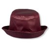Dámský nepromokavý klobouk (Velikost uni, Barva bordová)