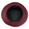Dámský nepromokavý klobouk (Velikost uni, Barva bordová)