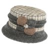 Dámský klobouček (Velikost uni, Barva šedá)