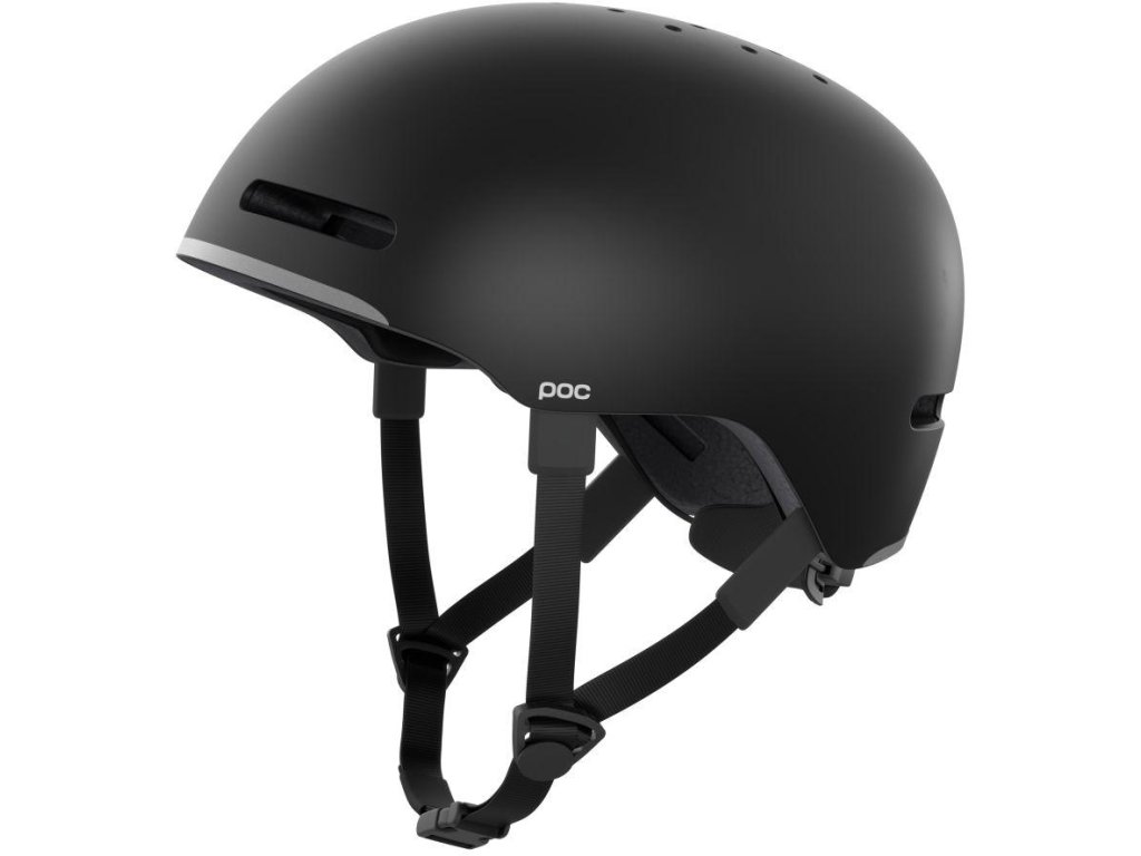 Cyklistická helma POC Corpora Uranium Black Matt