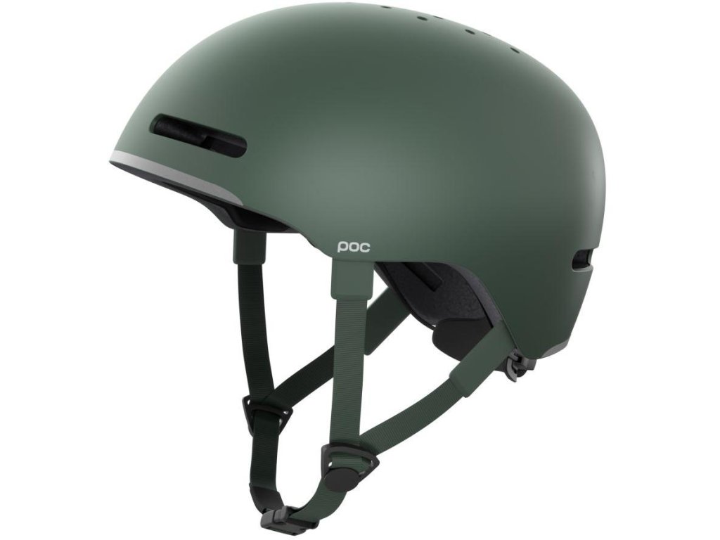 Cyklistická helma POC Corpora Epidote Green Matt