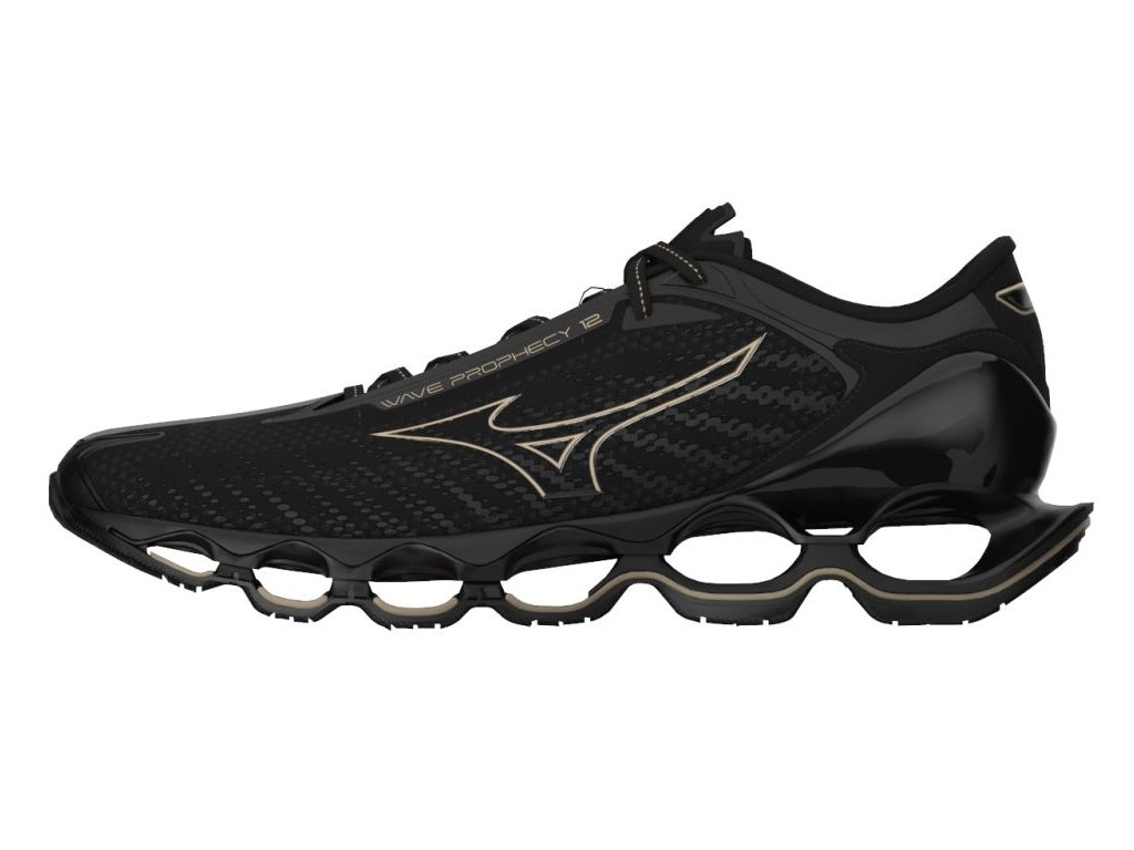 Boty Mizuno WAVE PROPHECY 12 Black GE Gold