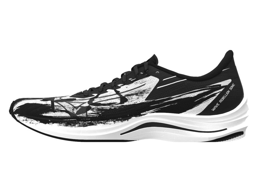 Boty Mizuno WAVE REBELLION SONIC White Black