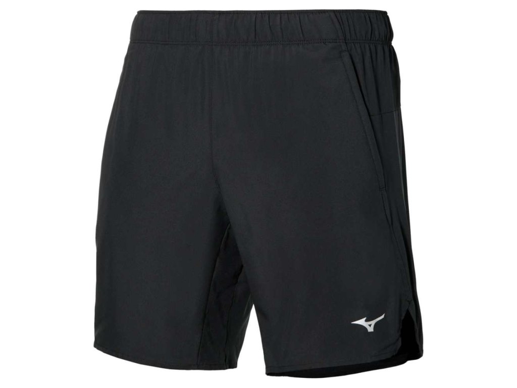 Šortky Mizuno Core 7.5 2in1 Short Black