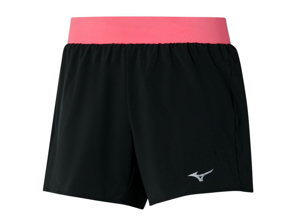 Šortky Mizuno Alpha 4.5 Short Black S Coral