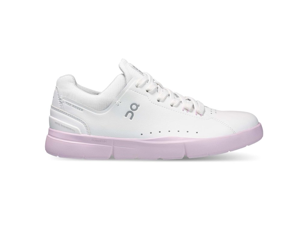 Dámské boty On Running The Roger Advantage - White/Lily